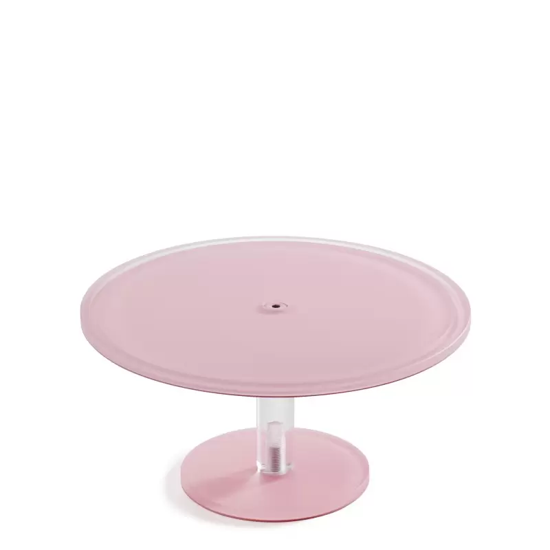 Revol ICE Collection Cake Stand - Pink Nacryl