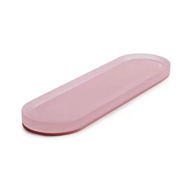 Revol SWEETIE Collection Oblong Pastry Support 17 cm - Pink Nacryl - Set of 8 pcs