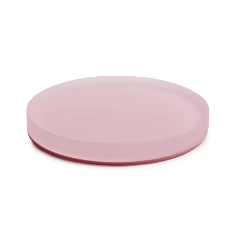 Revol SWEETIE Collection Round Pastry Support 8 cm - Pink Nacryl - Set of 8 pcs