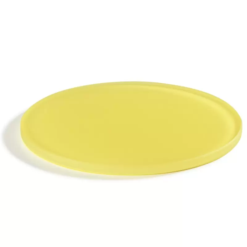 Revol SWEETIE Collection Round Tray - Lemon Nacryl - Set of 4 pcs