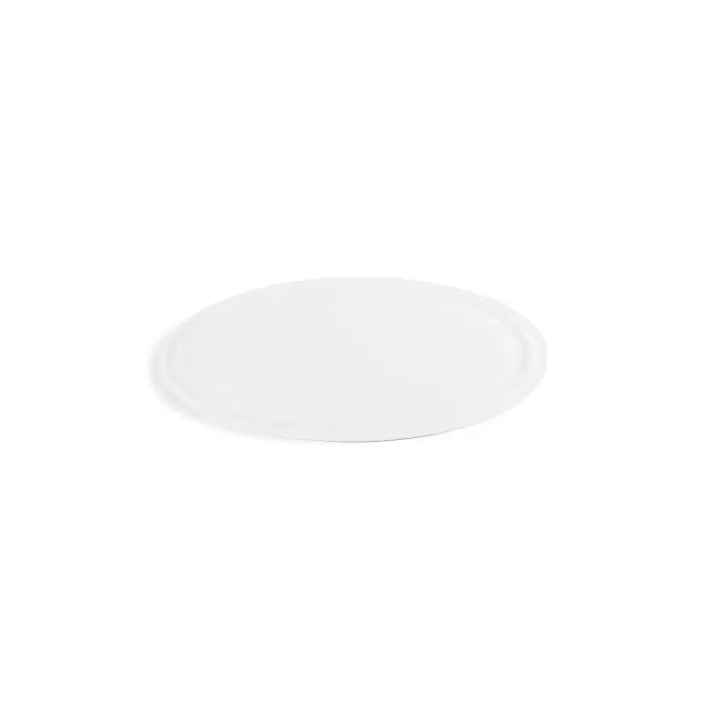 Revol SWEETIE Collection Round Tray W/Groove For Dome - Nacryl White