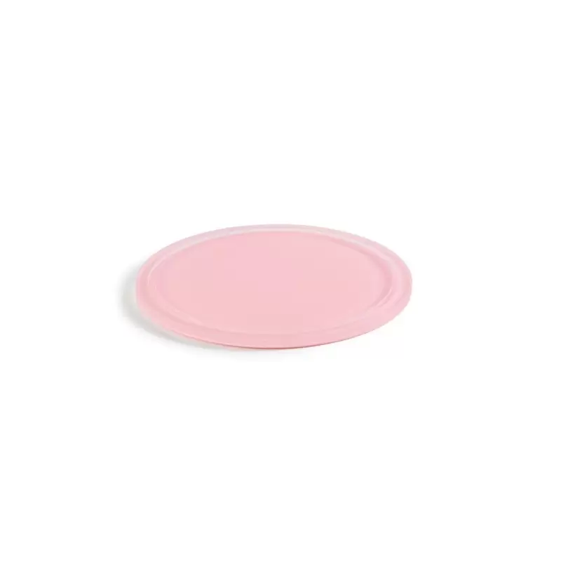 Revol SWEETIE Collection Round Tray W/Groove For Dome - Pink Nacryl