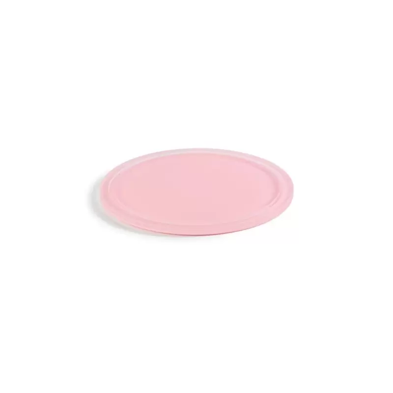 Revol SWEETIE Collection Round Tray W/Groove For Dome - Pink Nacryl