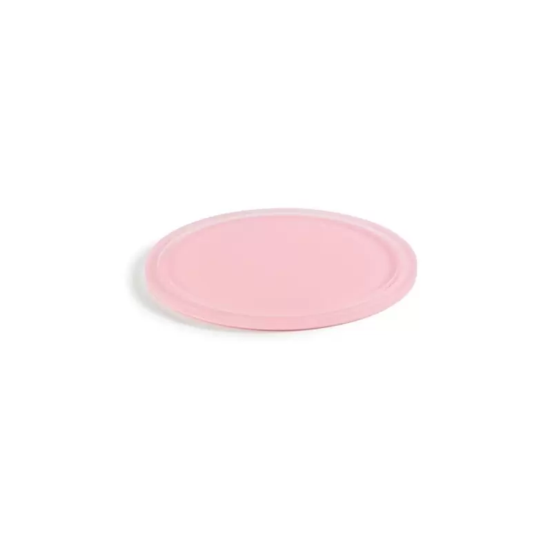 Revol SWEETIE Collection Round Tray W/Groove For Dome - Pink Nacryl