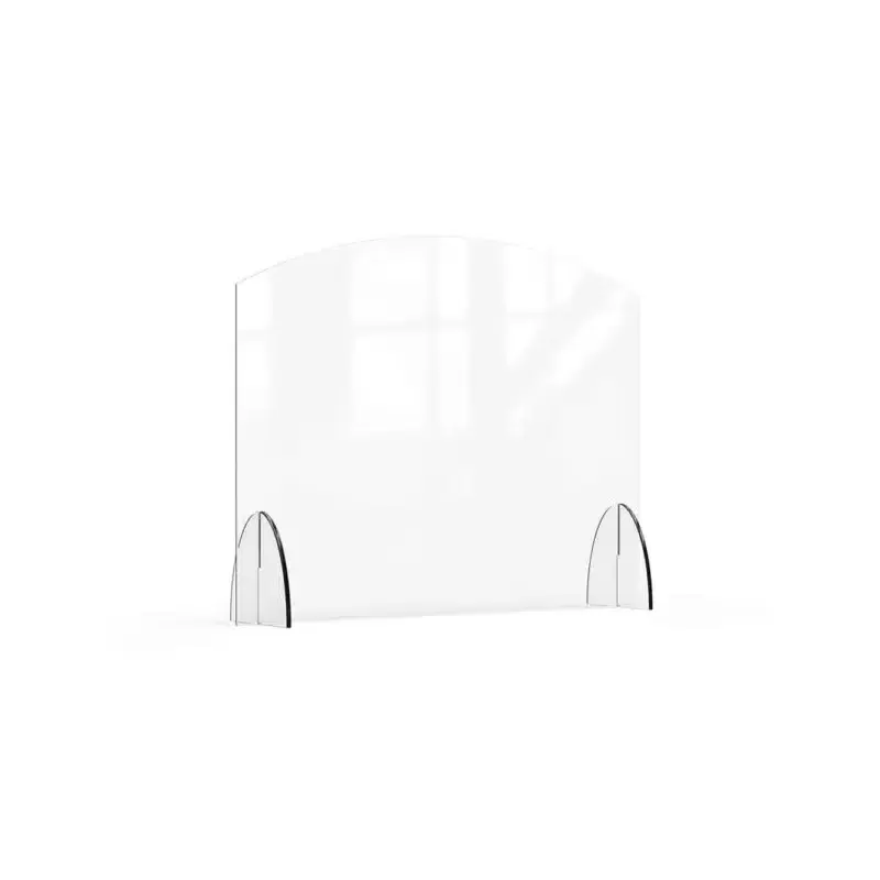 Rosseto Avant Guarde 36x28 Acrylic Sneeze Guard - 1 Piece - 36 x 8 x 28 In.