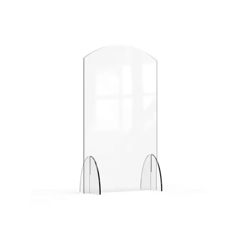 Rosseto Avant Guarde 24x40 Acrylic Sneeze Guard - 1 Piece - 24 x 10 x 40 In.