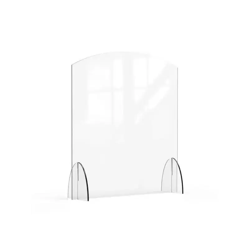 Rosseto Avant Guarde 36x40 Acrylic Sneeze Guard - 1 Piece - 36 x 10 x 40 In.