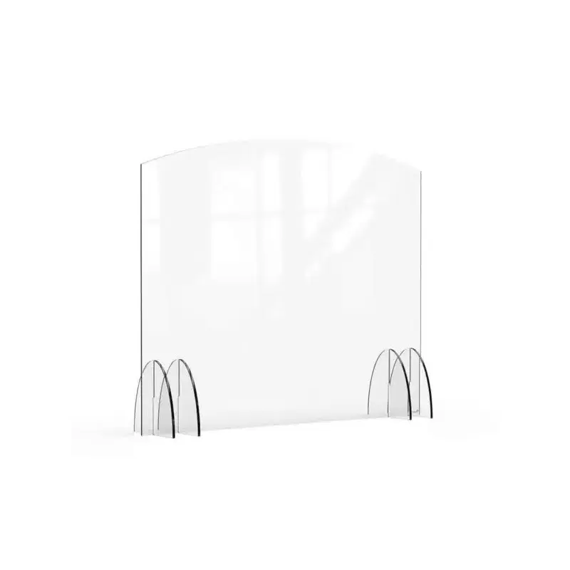 Rosseto Avant Guarde 48x40 Acrylic Sneeze Guard - 1 Piece - 48 x 10 x 40 In.