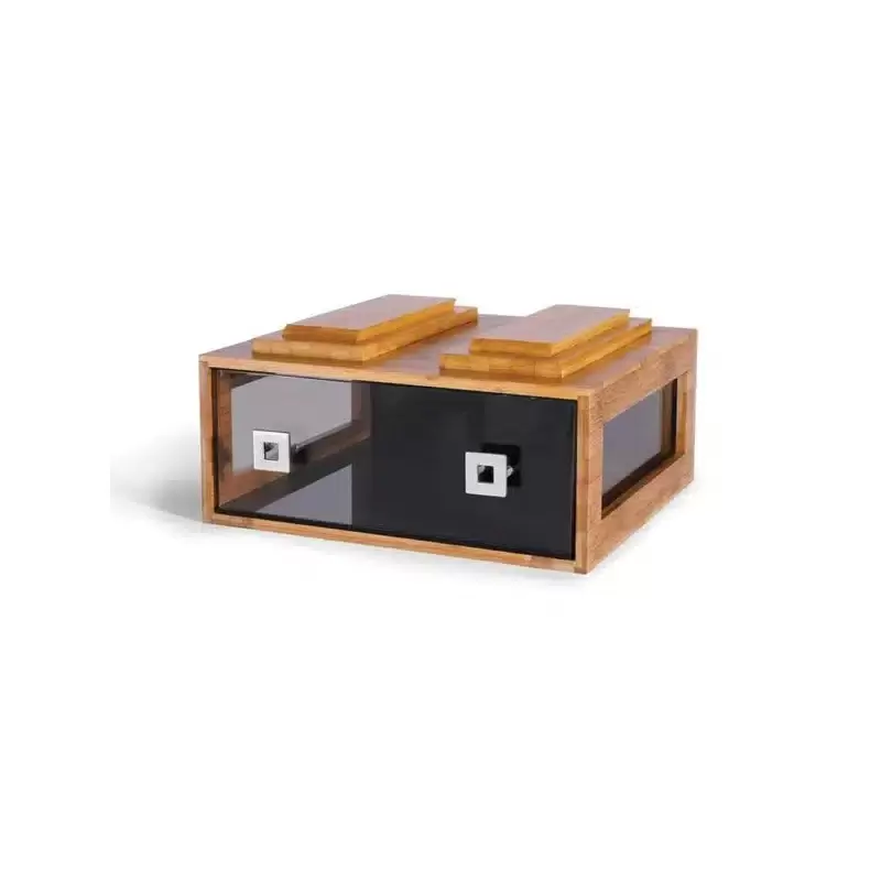 Rosseto Double-Wide Bamboo Drawer - 1 Piece - 16 x 15.5 x 7.75 In.