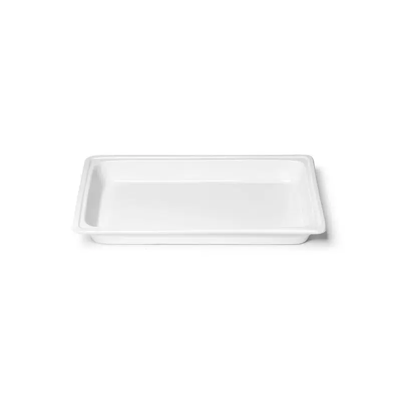 Rosseto Multi-Chef White Ceramic Food Pan - 1 Piece - 20.75 x 12.75 x 2.25 In.