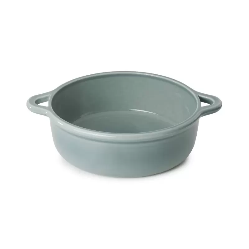 Revol Bombance Collection Round Cocotte 29 cm Induction Without Lid - Cloud Grey Induction