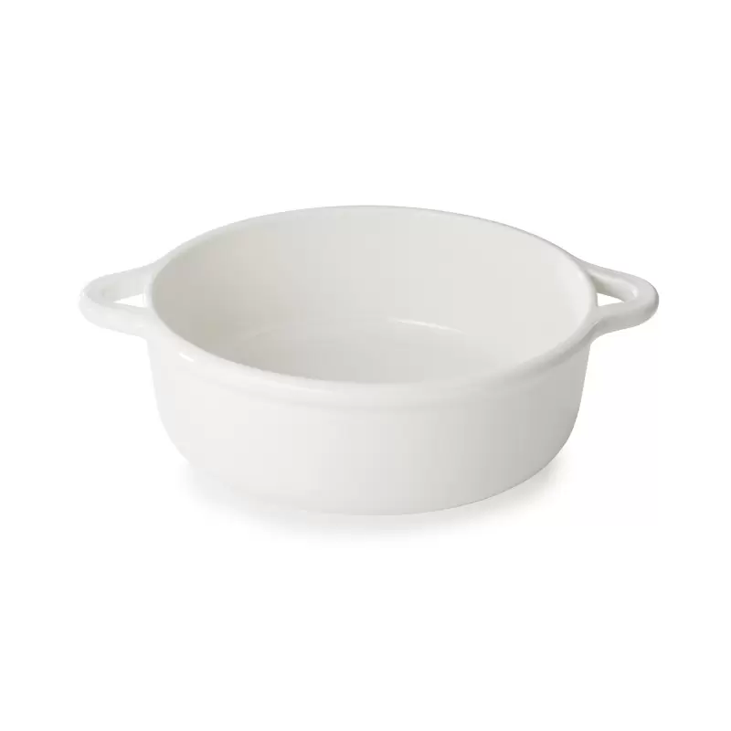 Revol Bombance Collection Round Cocotte 29 cm Induction Without Lid - Alabaster white Induction