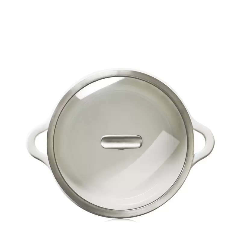 Revol Bombance Collection Glass Lid Ss-Handle For Cocotte 26 cm Induction Oven - Glass