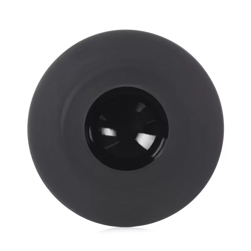 Revol Sphere Collection Plate 30.3 cm - Glossy Black - Set of 4 pcs