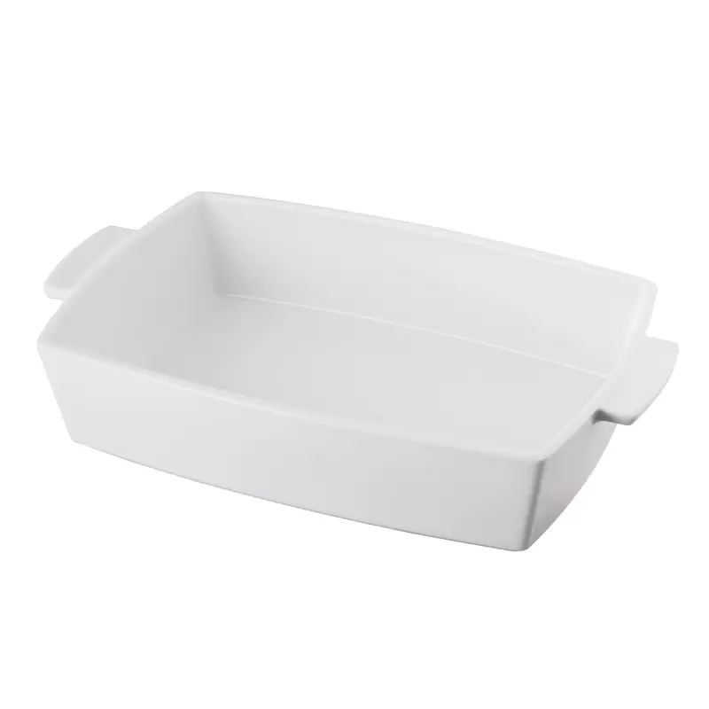 Revol Revolution 2 Collection Rectangular Dish 30 cm - RVLT Satin-white Induction