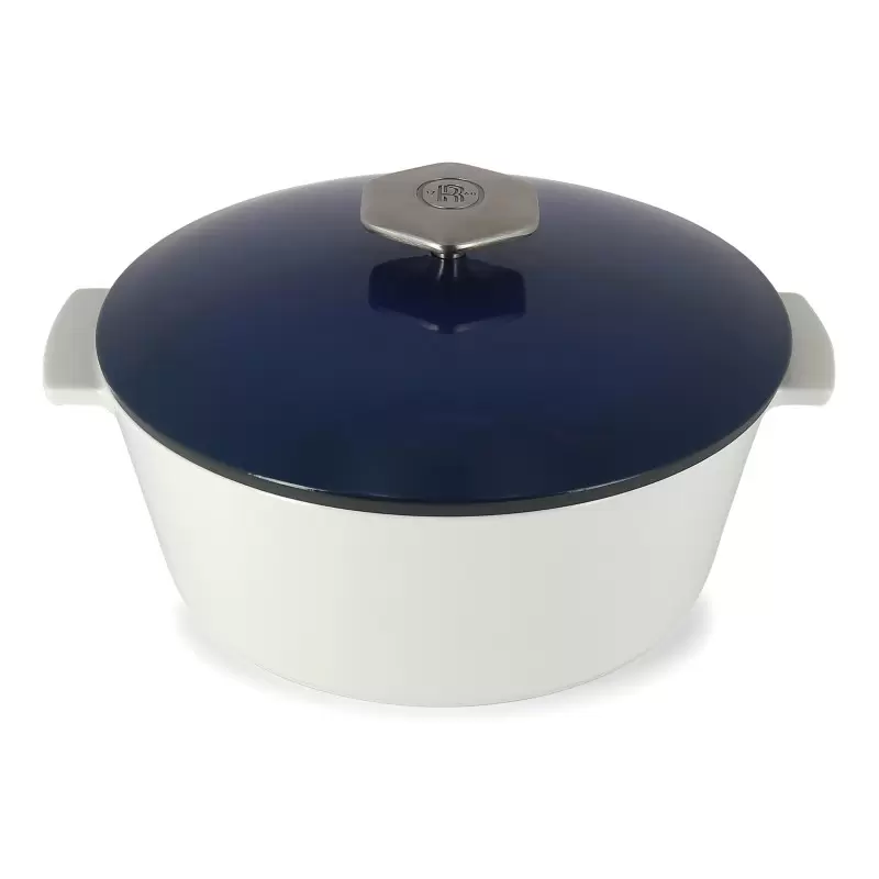 Revol Revolution 2 Collection Round Cocotte 9''/22 cm - Touareg Blue Induction