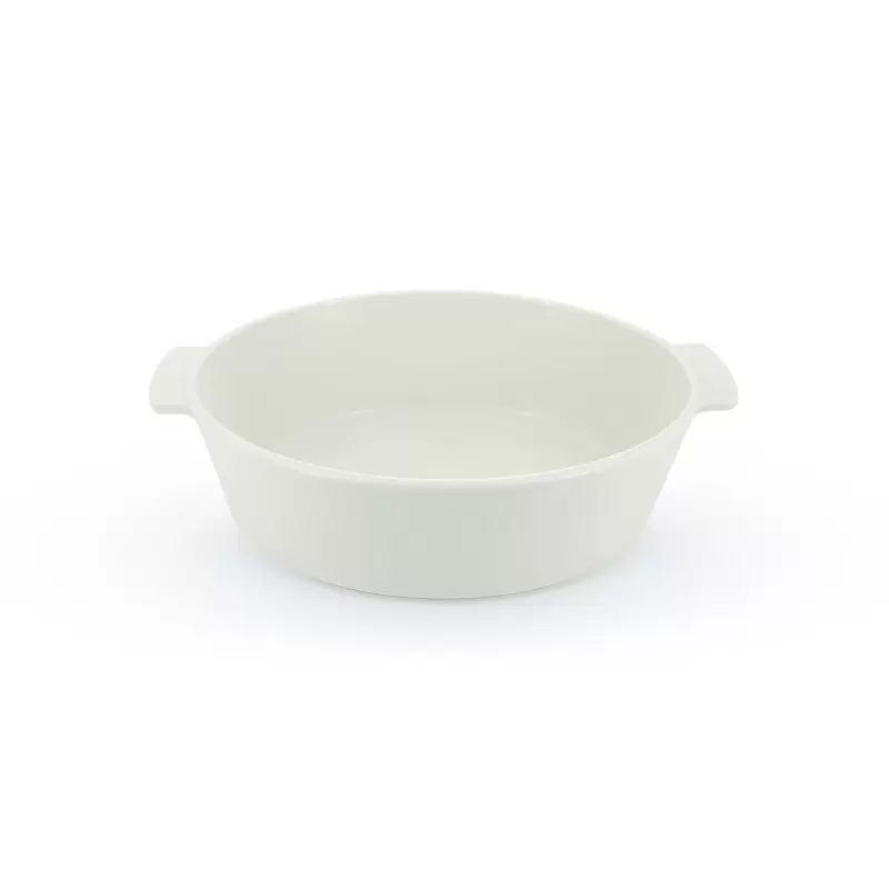 Revol Revolution 2 Collection Cocotte 12.75''/32.5 cm No Lid - RVLT Satin-white Induction