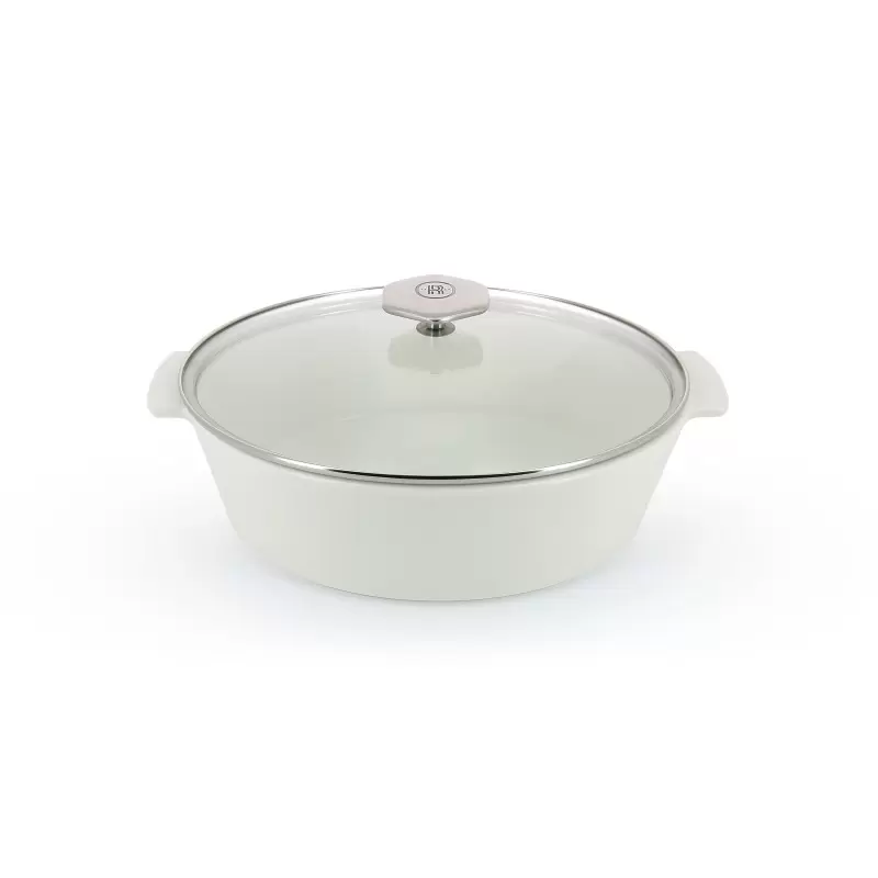 Revol Revolution 2 Collection Oval Cocotte 12.75''/32.5 cm - Glass Induction