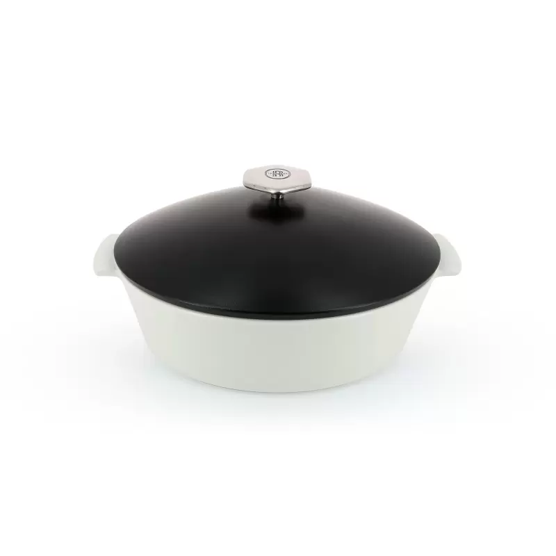 Revol Revolution 2 Collection Oval Cocotte 12.75''/32.5 cm - Satin black Induction