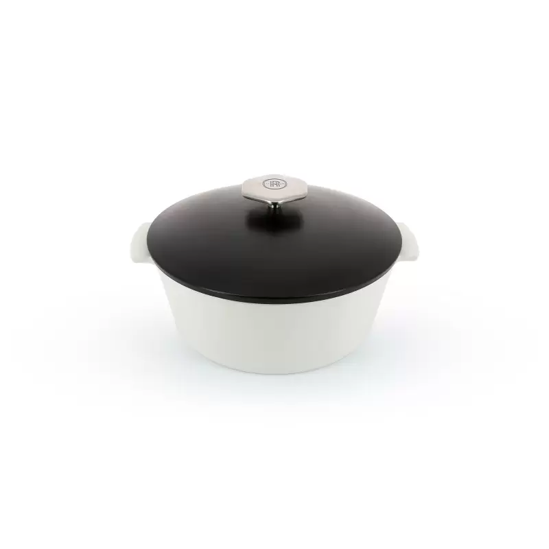 Revol Revolution 2 Collection Round Cocotte 10.25''/26 cm - Satin black Induction