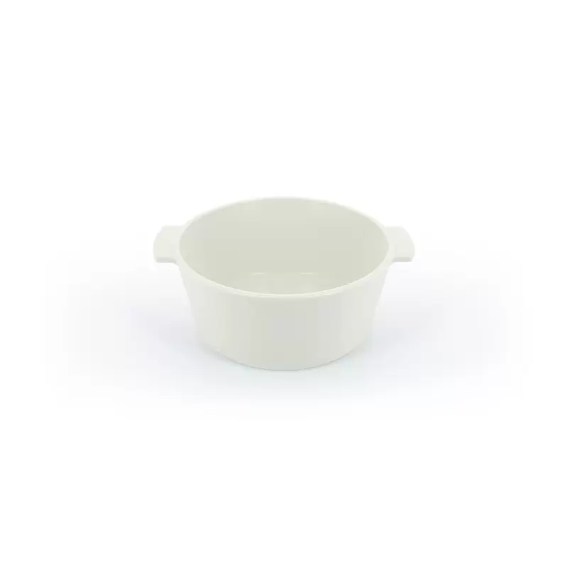 Revol Revolution 2 Collection Cocotte 9''/22 cm No Lid - RVLT Satin-white Induction