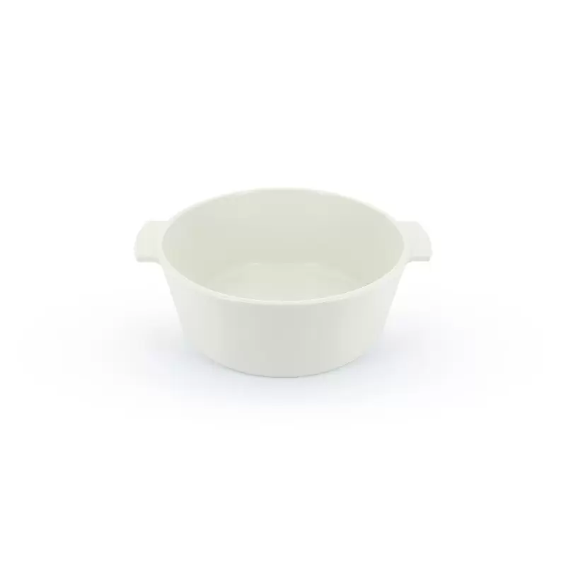 Revol Revolution 2 Collection Cocotte 10.25''/26 cm No Lid - RVLT Satin-white Induction