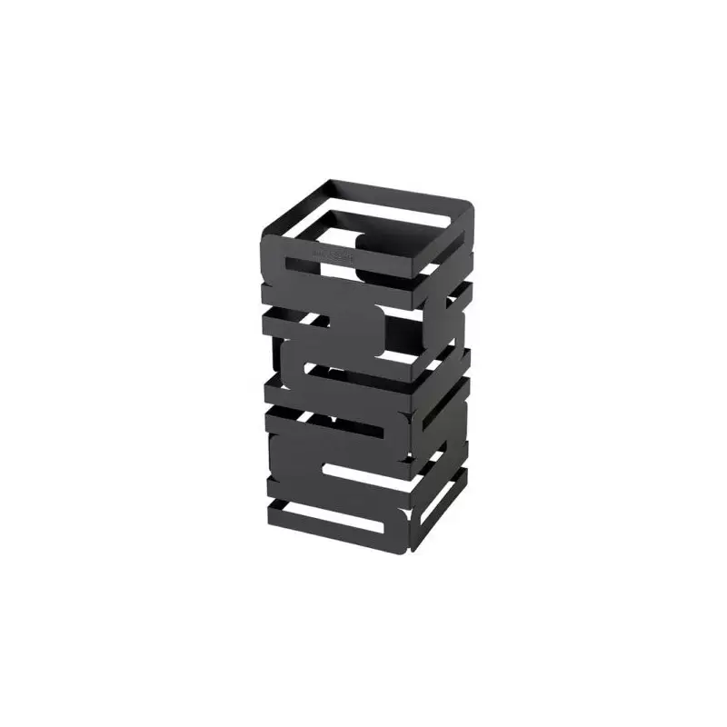 Rosseto Skycap 12" Black Matte Multi-Level Riser - 1 Piece - 6 x 6 x 12 In.