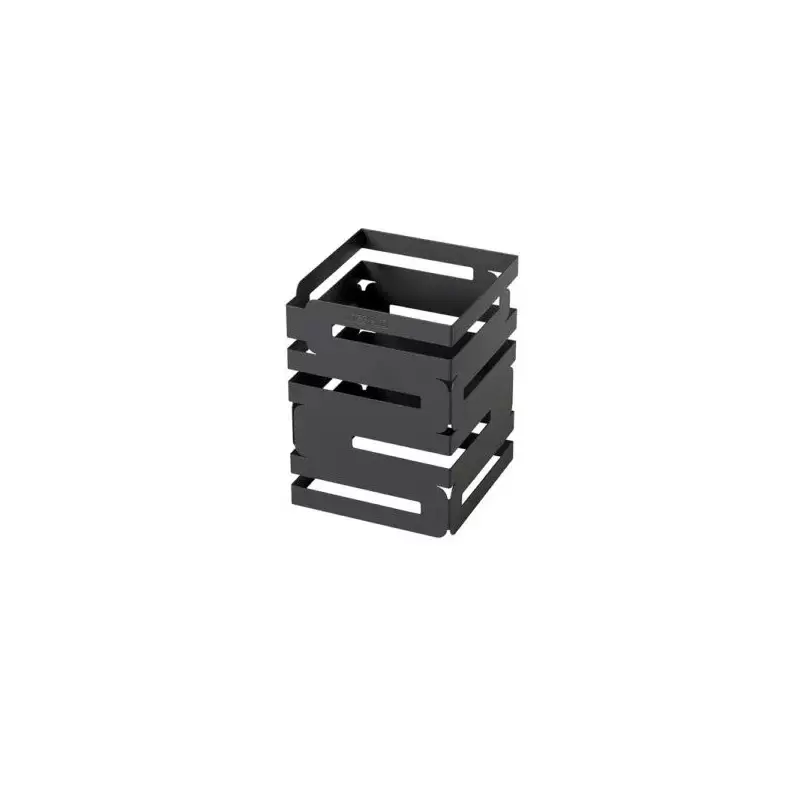 Rosseto Skycap 8" Black Matte Multi-Level Riser - 1 Piece - 6 x 6 x 8 In.