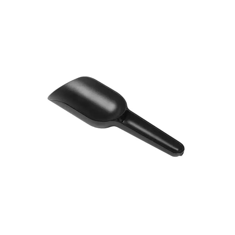 Rosseto Black Plastic Scoop - 1 Piece - 9.6 x 3.5 x 1.5 In.