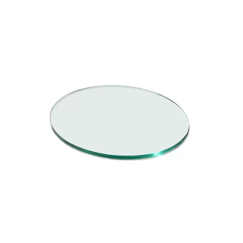 Rosseto 20" Round Clear Tempered Glass Surface - 1 Piece - 19.75 x 19.75 x 0.38 In.