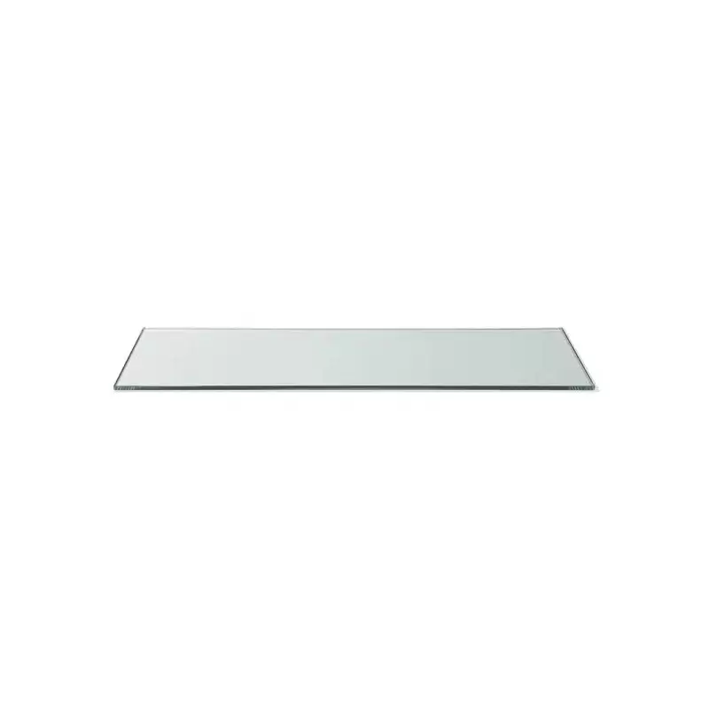 Rosseto Narrow Rectangle Clear Tempered Glass Surface - 1 Piece - 33.5 x 7.75 x 0.38 In.