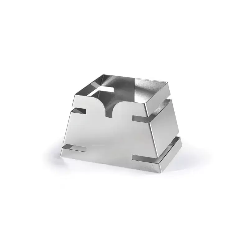 Rosseto Skycap Pyramid Steel Stainless Small Base - 1 Piece - 10.25 x 7 x 6.5 In.