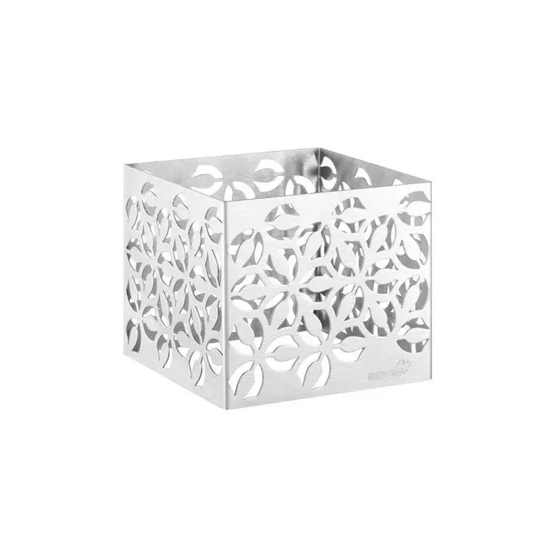 Rosseto Iris Small Square Stainless Steel Riser - 1 Piece - 7 x 7 x 6.14 In.