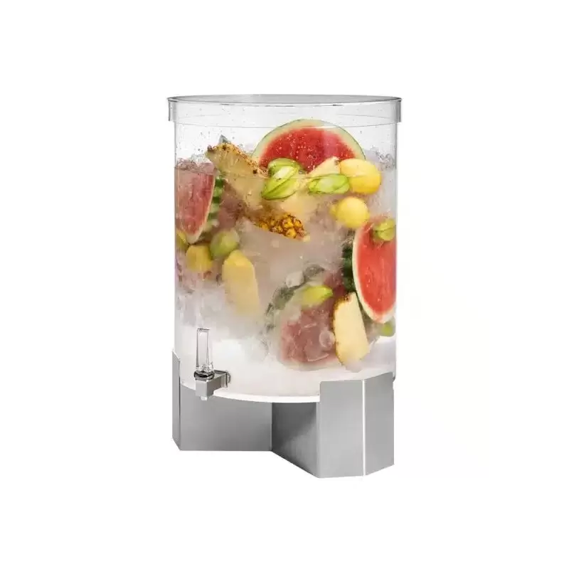 Rosseto Pool 14 Gal. Beverage Dispenser with Stainless Steel Base - 1 Piece - 16.5x16.5x24.5 In.