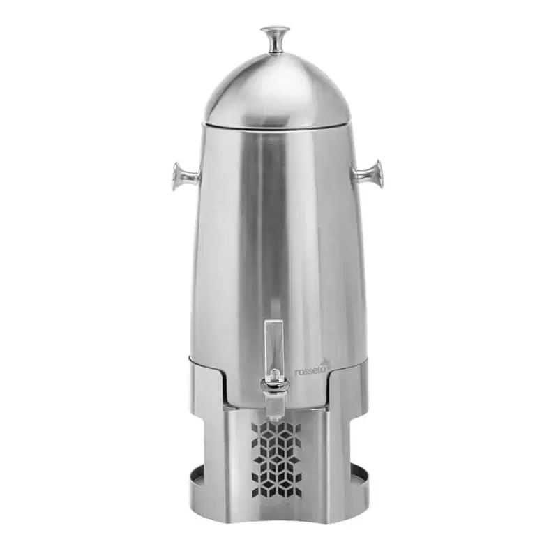 Rosseto Mosaic 3 Gal. Coffee Urn with Brushed Stainless Steel Base - 1 Piece - 11x9x24.4 In.