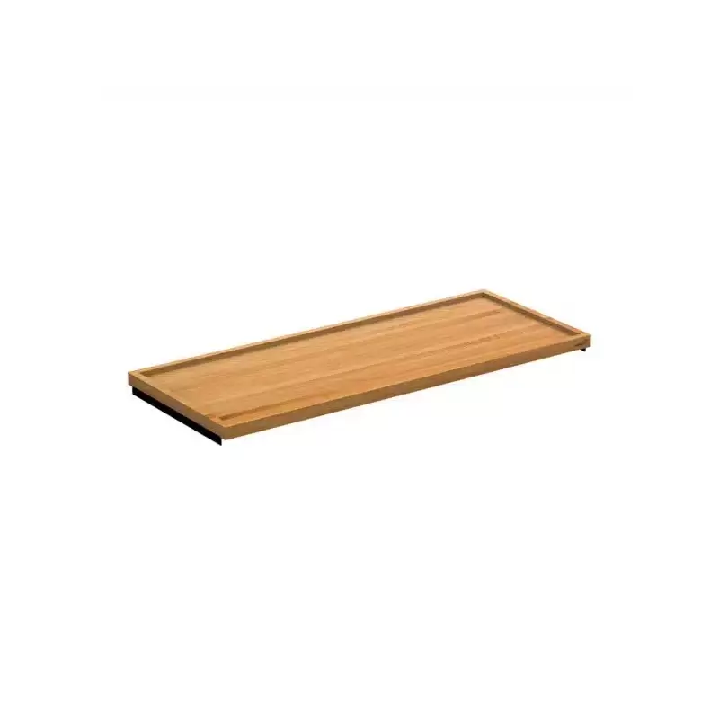 Rosseto Modulite Cart - Bamboo Shelf - 1 Piece - 33.5 x 13.5 x 2 In.