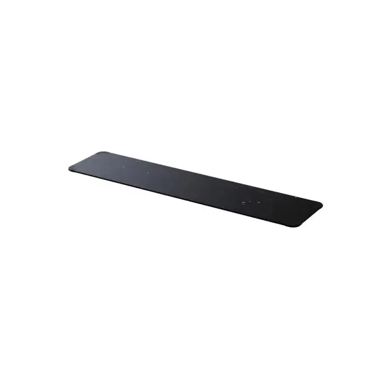 Rosseto ModuliteBlack Marble Rectangular HPL Table Shelf - 59 x 13.85 x 0.3 In.