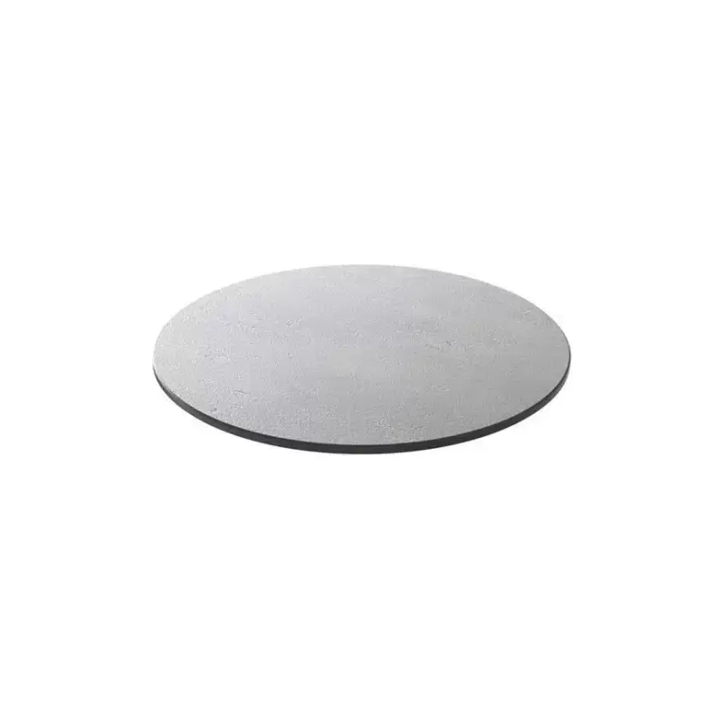 Rosseto Modulite Concrete Gray 14 in. Round HPL Table Top - 14 x 14 x 0.3 In.