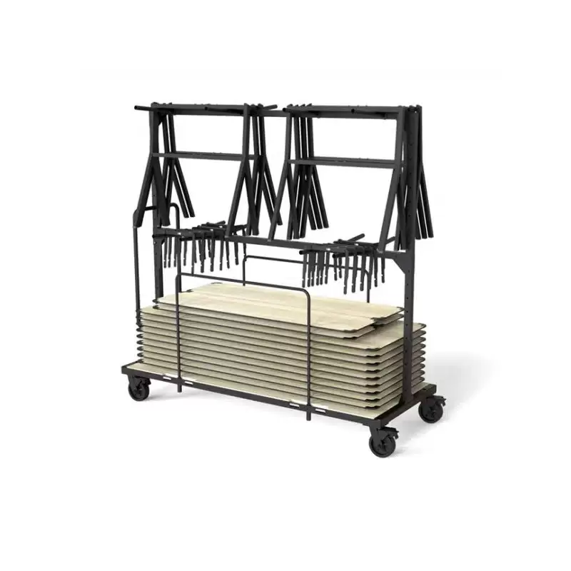 Rosseto Modulite Storage Cart - 76.6 x 30 x 78.3 In.