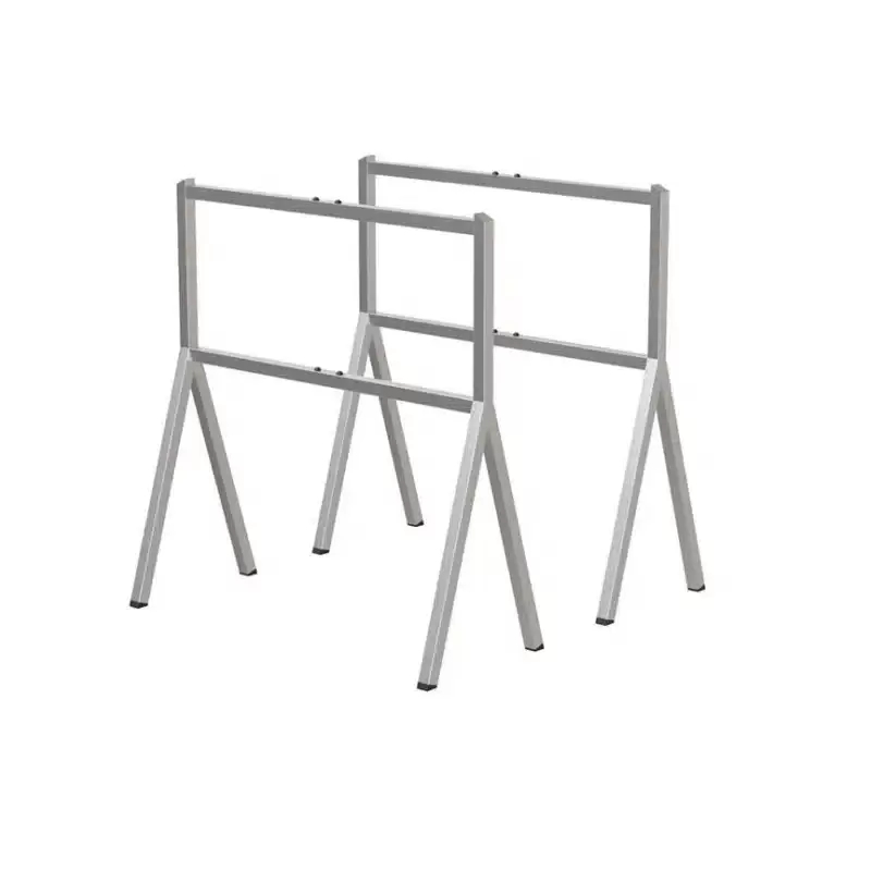 Rosseto Modulite Stainless Steel Legs Set of 2 - 30 x 12.6 x 33.8 In.