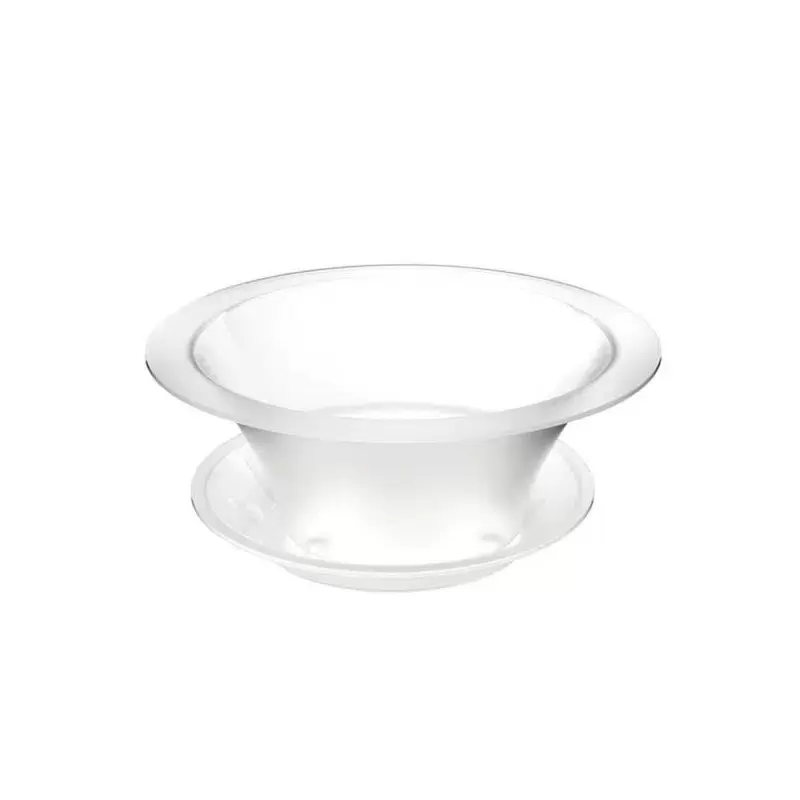 Rosseto Small Round Frosted Acrylic Ice Tub - 1 Piece - 17 x 17 x 7.25 In.