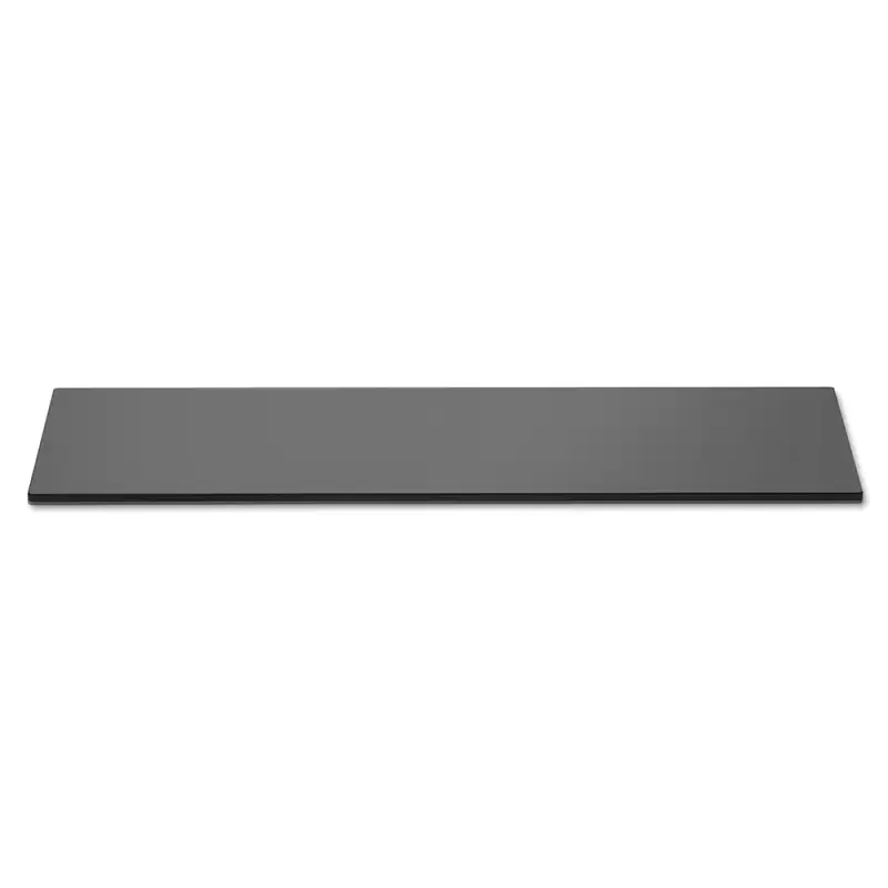 Rosseto Narrow Rectangle Black Acrylic Surface - 1 Piece - 33.5 x 7.75 x 0.38 In.