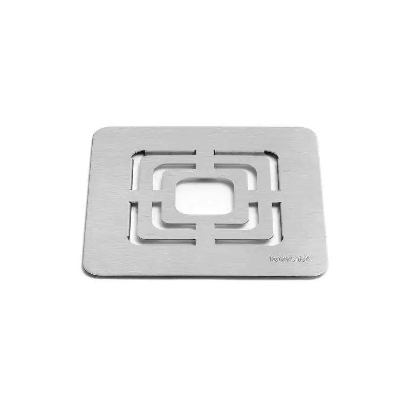 Rosseto Flat Square Stainless Steel Grill Top - 1 Piece - 10 x 10 x 0.38 In.