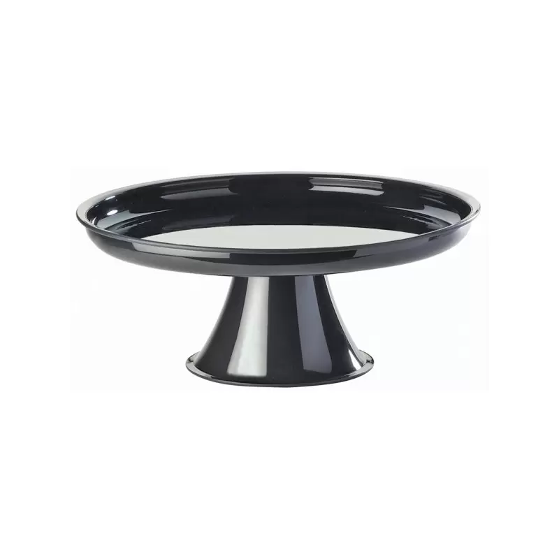 Cal-Mil 5" x 5" Black Cone Cake Pedestal Stand