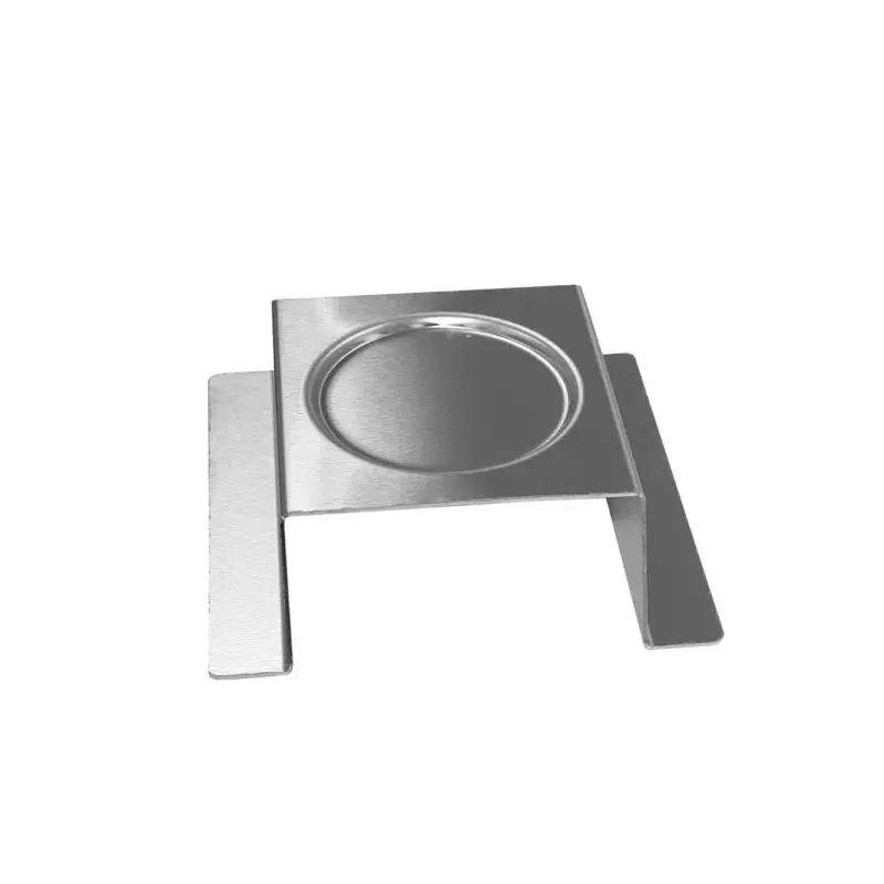 Rosseto Square Stainless Steel Burner Stand - 1 Piece - 7 x 7 x 2 In.