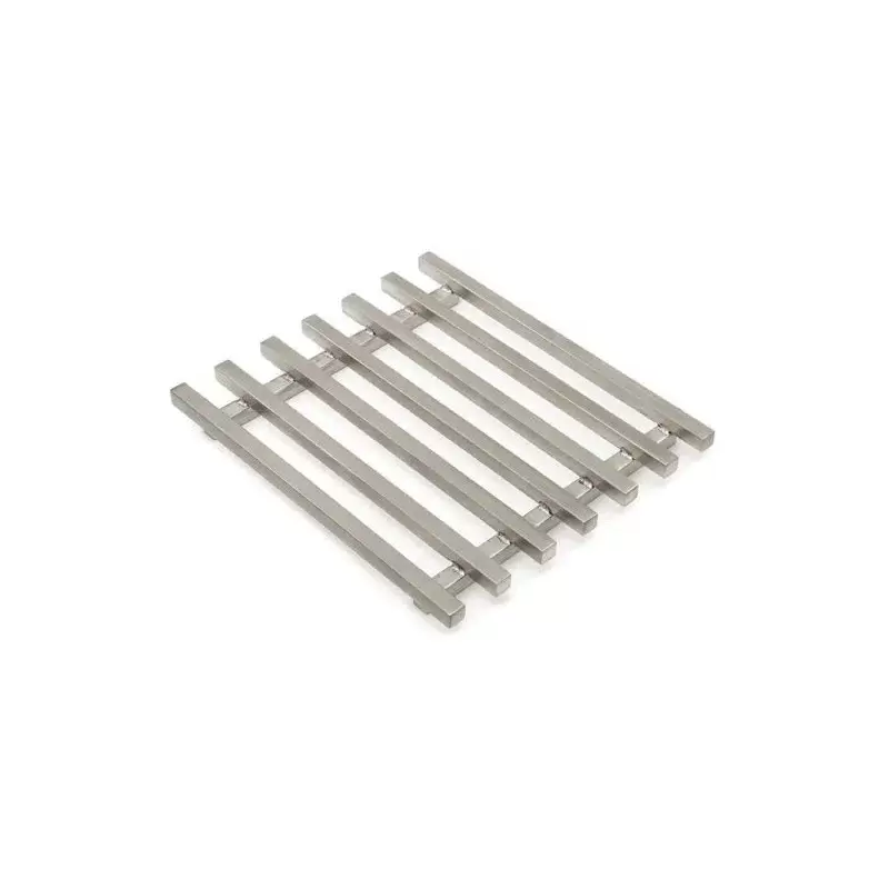 Rosseto Square Stainless Steel Grill - 1 Piece - 8.5 x 7.25 x 0.75 In.