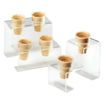 Cal-Mil Acrylic Cone Holder 2 Holes