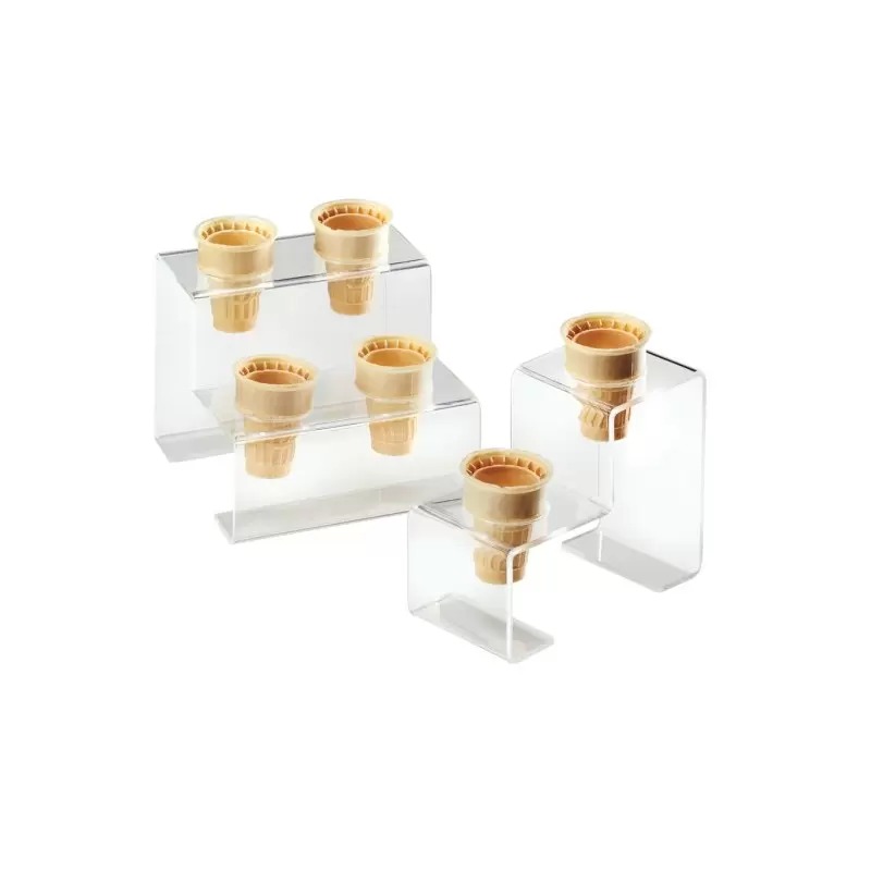 Cal-Mil Acrylic Cone Holder 4 Holes