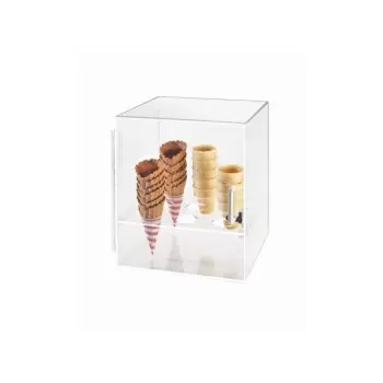 Cal-Mil Acrylic Cone Cabinet