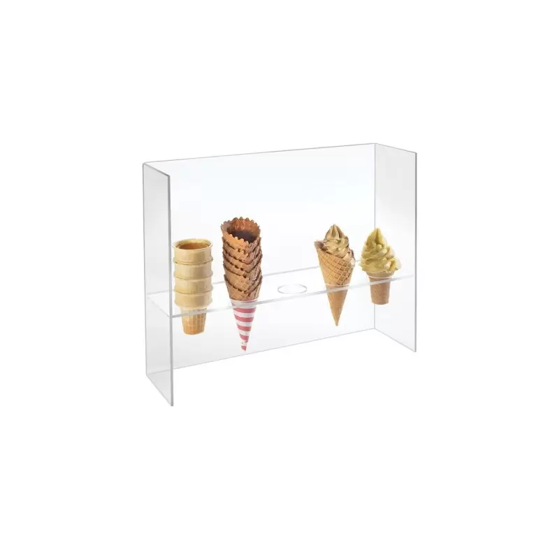 Cal-Mil Acrylic Cone Holder With Guard